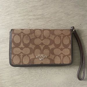 Coach wristlet